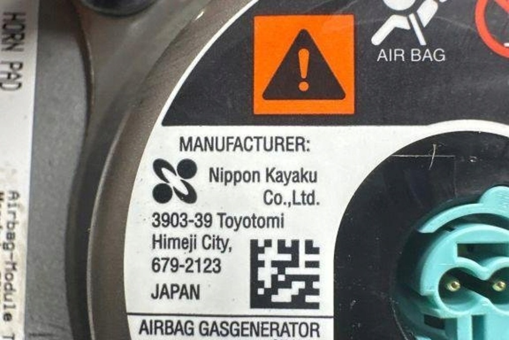 фото №3, Подушка безопасности водителя toyota 6792123 2.5l 2020