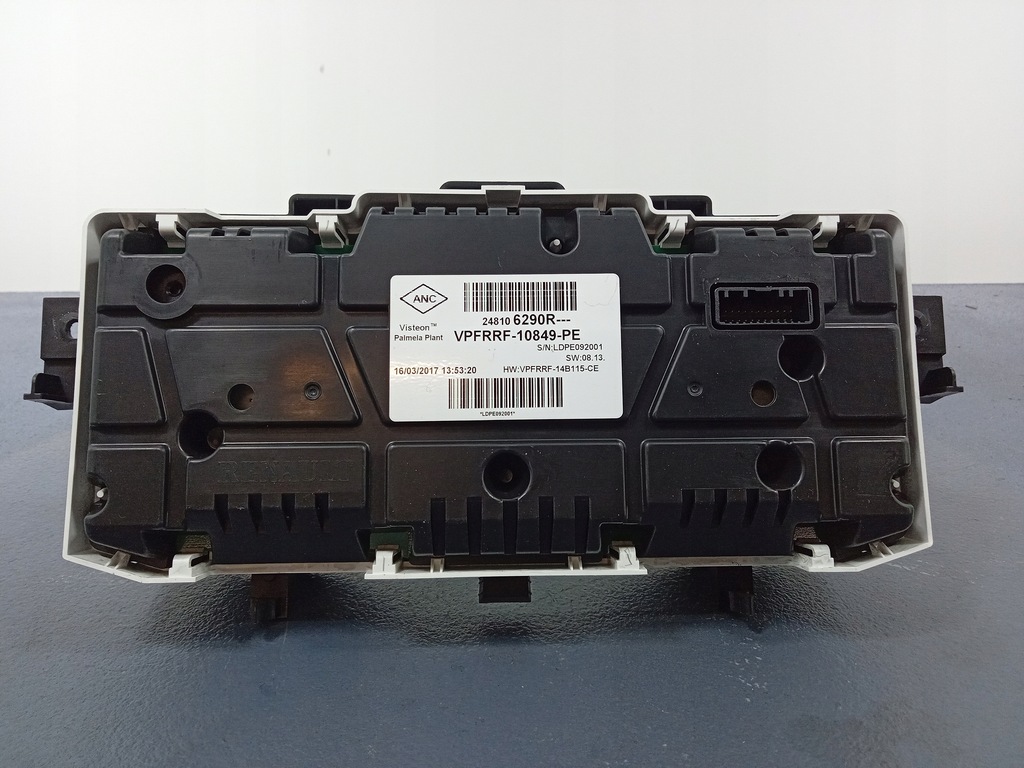 фото №4, Captur i 13- 1.2 tce счетчик приборы eu 248106290r