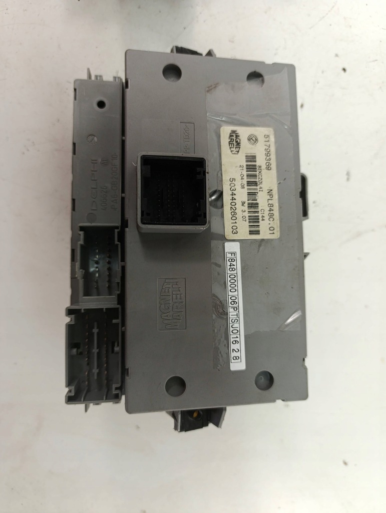 Lancia musa 1.4 16v набор стартовый блок управления замок зажигания коробка комплект с Разборки