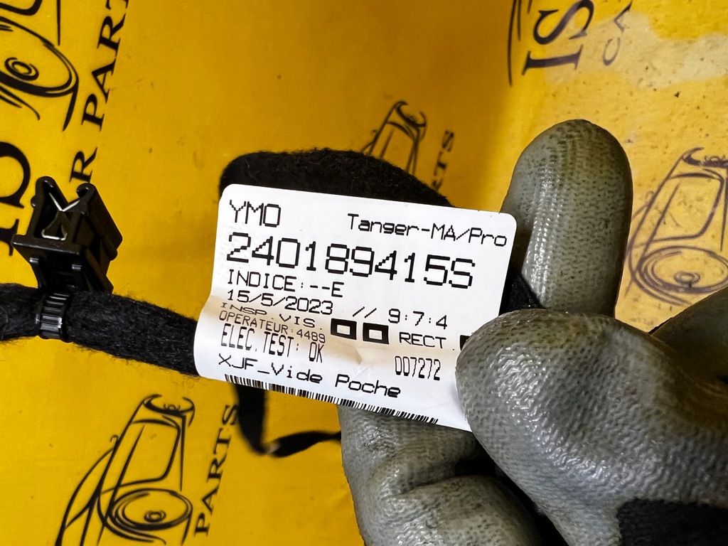 фото №6, Электропроводка жгут панели консоли подушка безопасности dacia sandero stepway iii 2023r