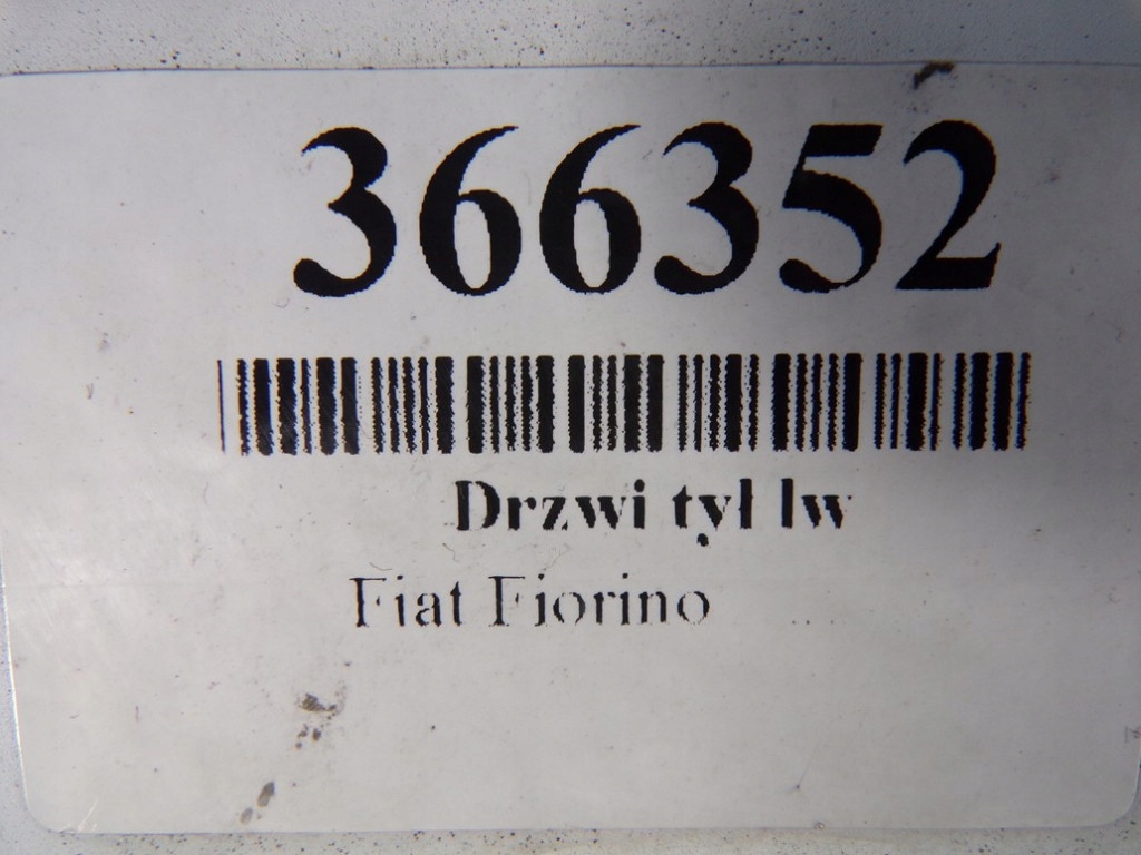 фото №16, Fiat fiorino дверь задние левая багажника