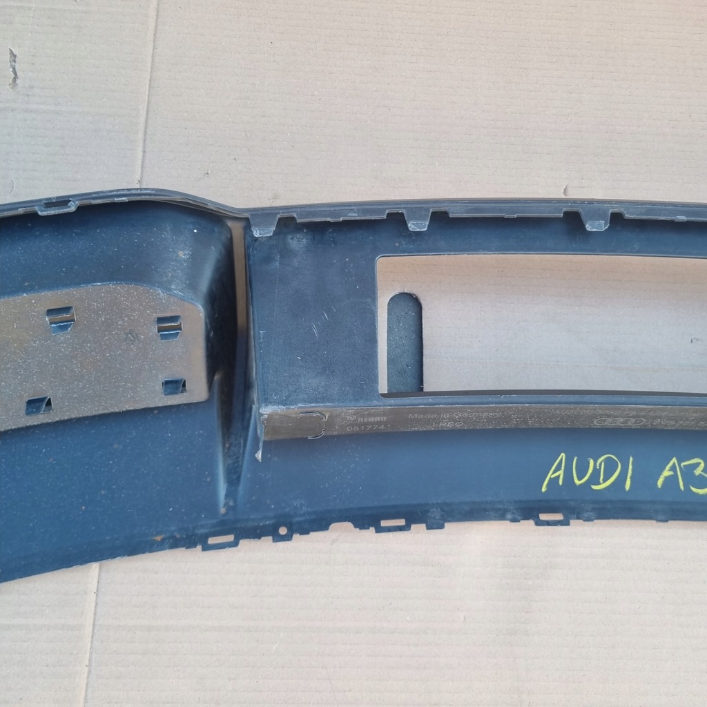 фото №12, Накладка бампера задняя audi a3 8v sedan lift s-line