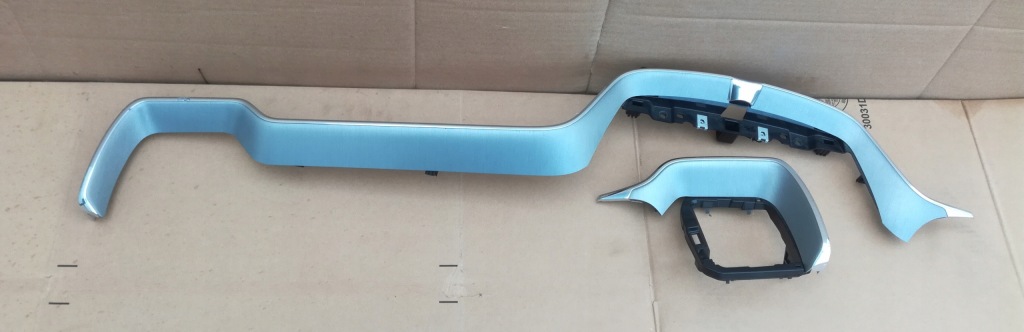 фото №1, Volvo xc60 ii dekor молдинг консолі алюміній стан bdb