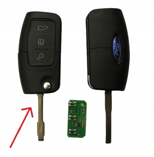 фото №1, Ключ ford focus mondeo ka s-max c-max / mk3 mk4