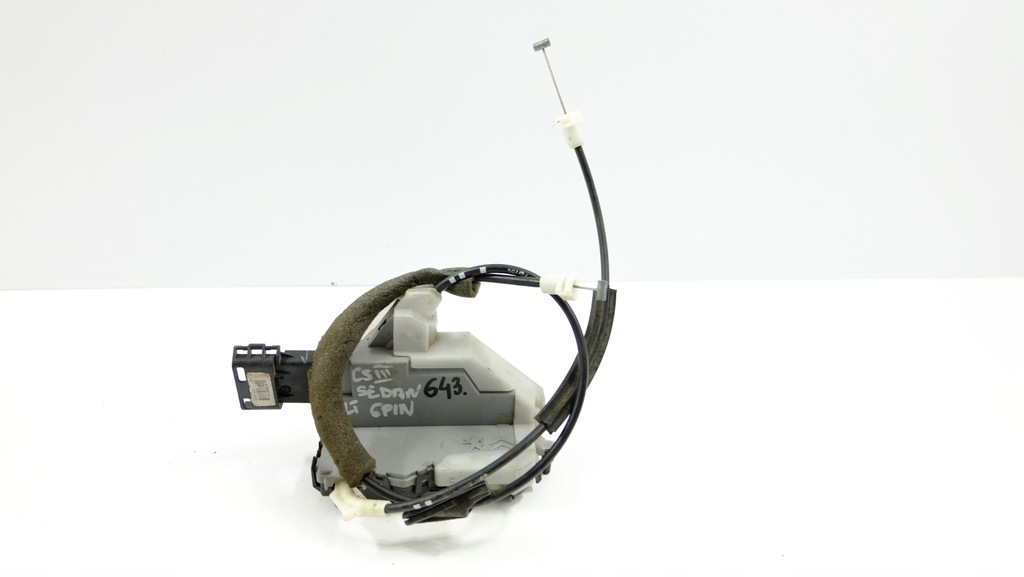 фото №1, Citroen c5 iii замок двері лівий задня 6pin