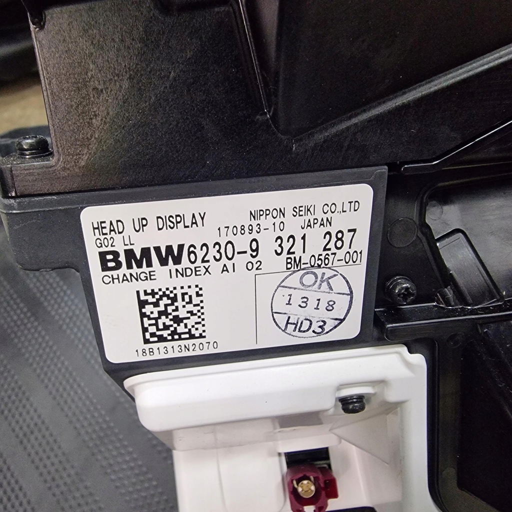 фото №5, Head up дисплей x4 g02 europa 9321287