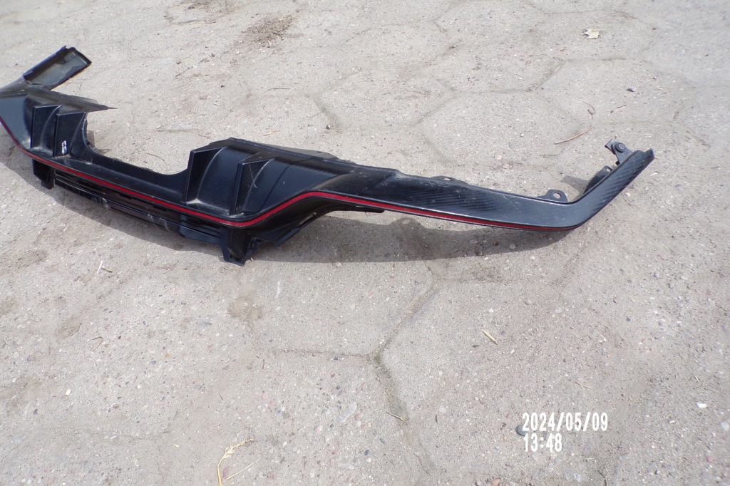 фото №2, Honda civic x type r диффузор спойлер задняя