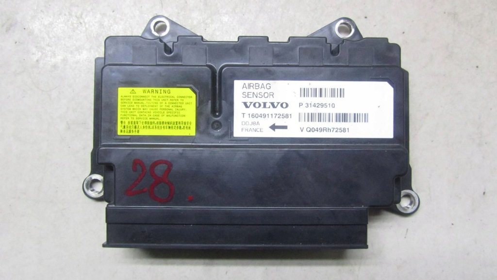 фото №1, Volvo v40 ii датчик подушка безпеки 31429510 12-17