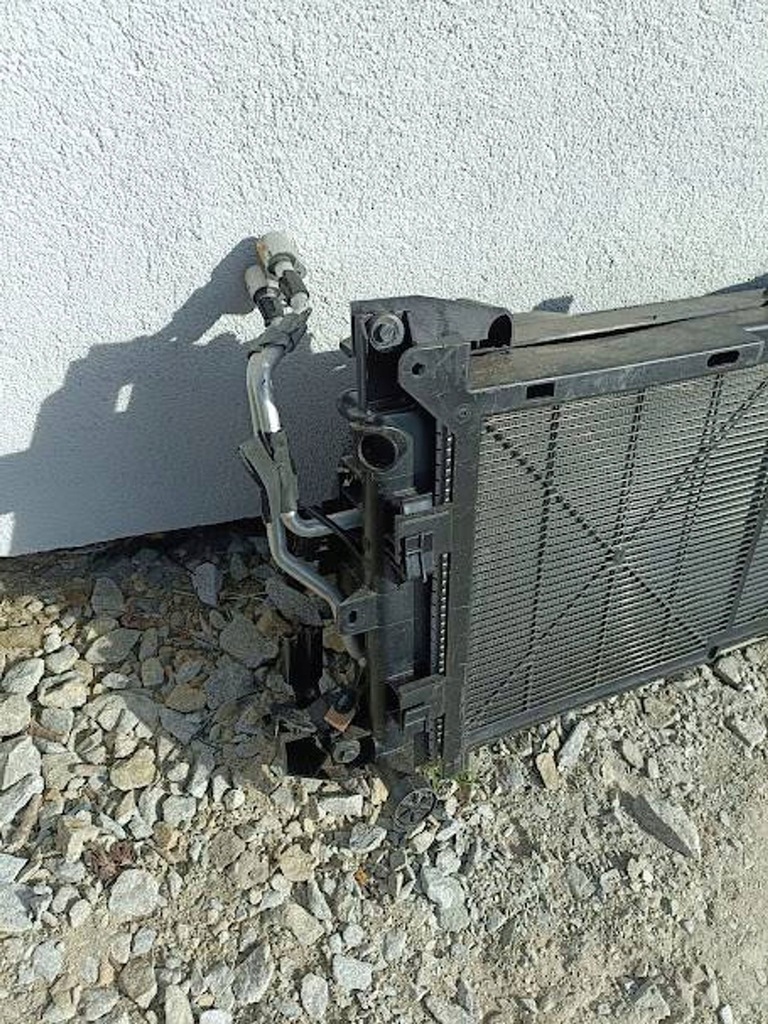 фото №7, Nissan leaf ii ze1 2017- радіатор woda кондиціонер вентилятор комплект демонтаж