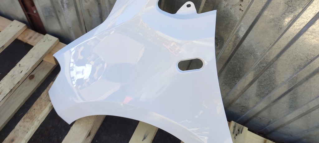 фото №13, Крила лівий перед skoda citigo od 05.12r отвір поворотник lb9a