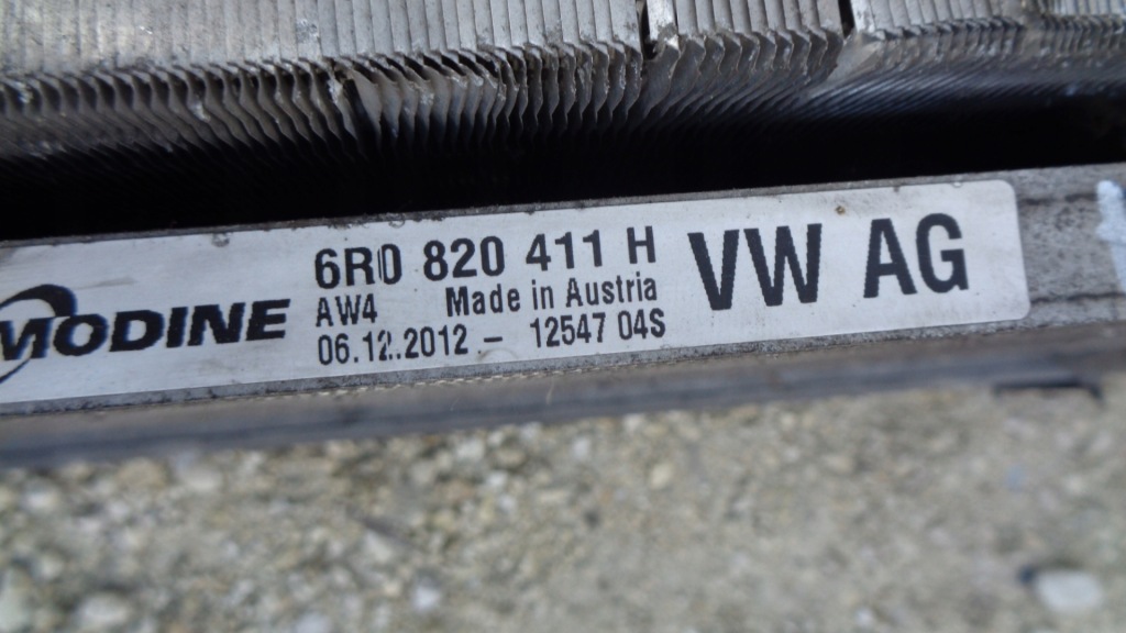 Audi a1 rapid fabia 2 polo 6r tdi комплект  радиатор Доставка