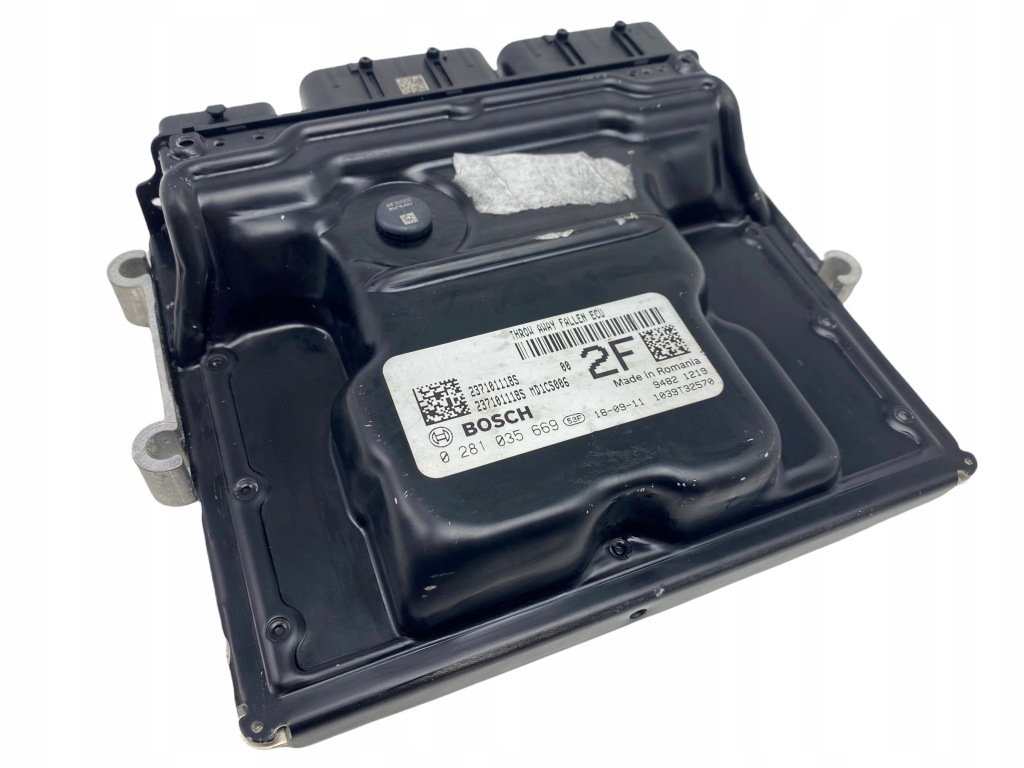 фото №1, Бортовой компьютер блок управления двигателя renault 237101118s