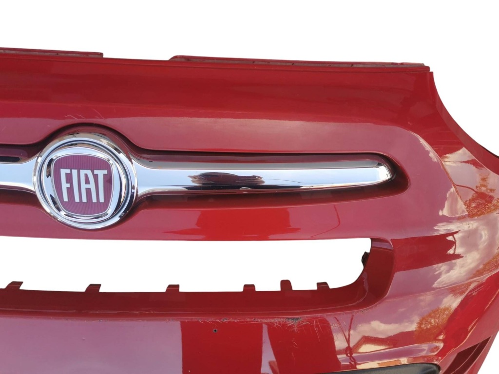 Бампер, хром, решітка радіатора, решітка середня fiat 500 x przed lift 384. Недорого