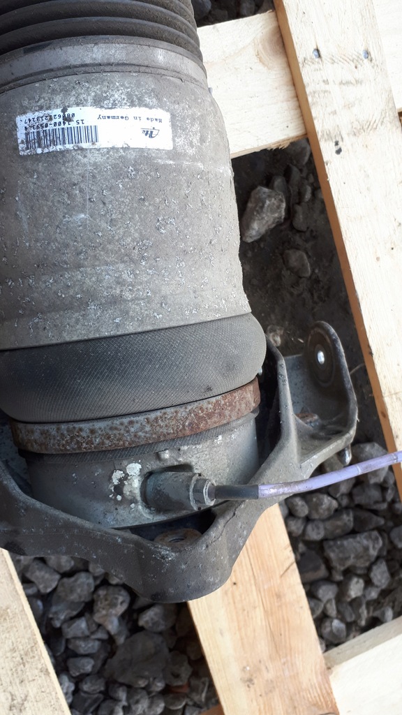 фото №13, Q7 4l амортизатор пневматичний пневмоподушка лівий перед