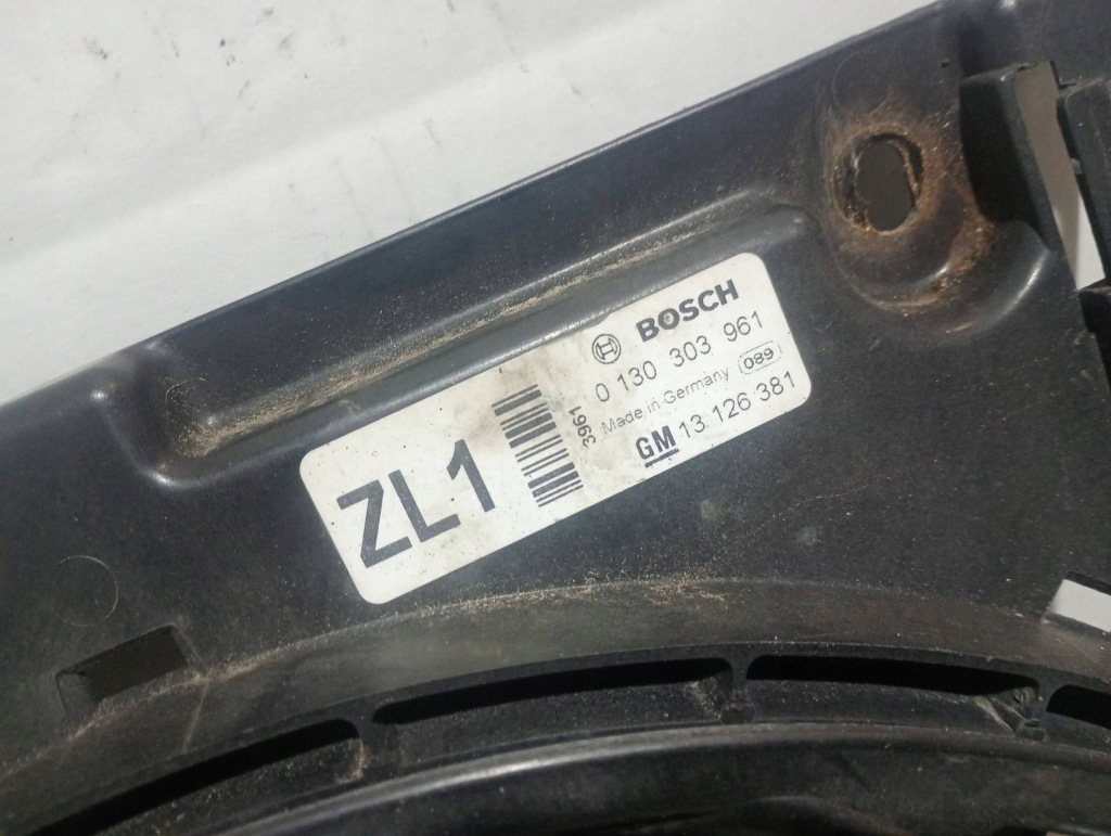 Вентилятор радіатора opel astra h 0130303961 13126381 Недорого