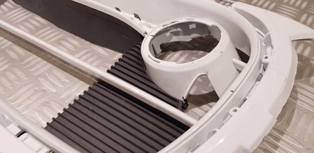 фото №7, Porsche cayman s 981 решётка бампера левая перед передняя рамка противотуманной фары pdc