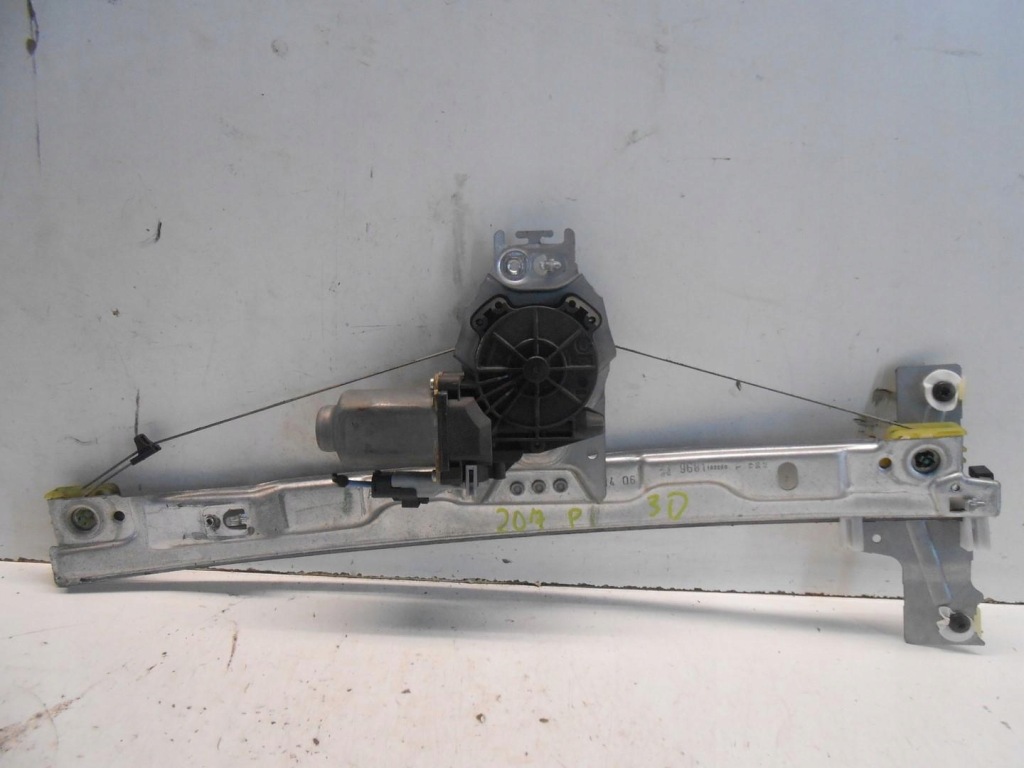 фото №1, Механизм подъемник стекло правый peugeot 207 3d 400912c #
