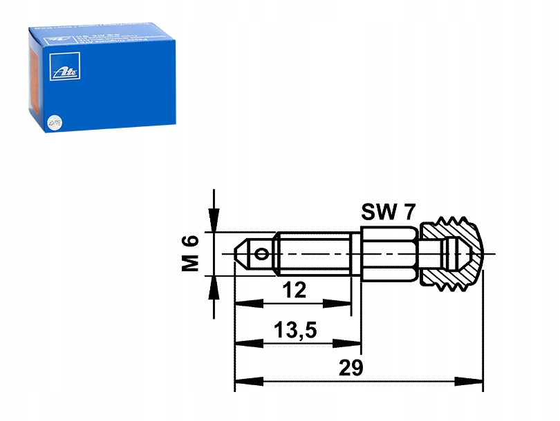 фото №7, Ate воздухоотводчик тормоза