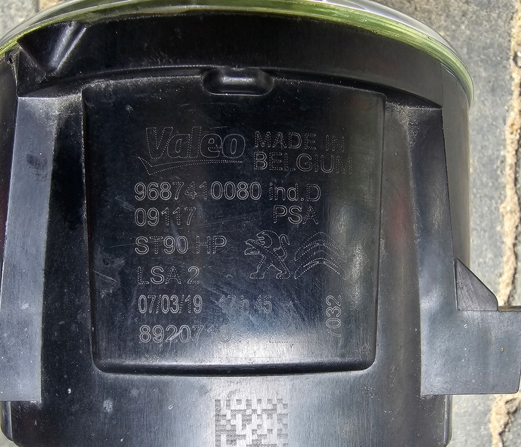 фото №5, Peugeot протитуманна фара лівий правий 9687410080