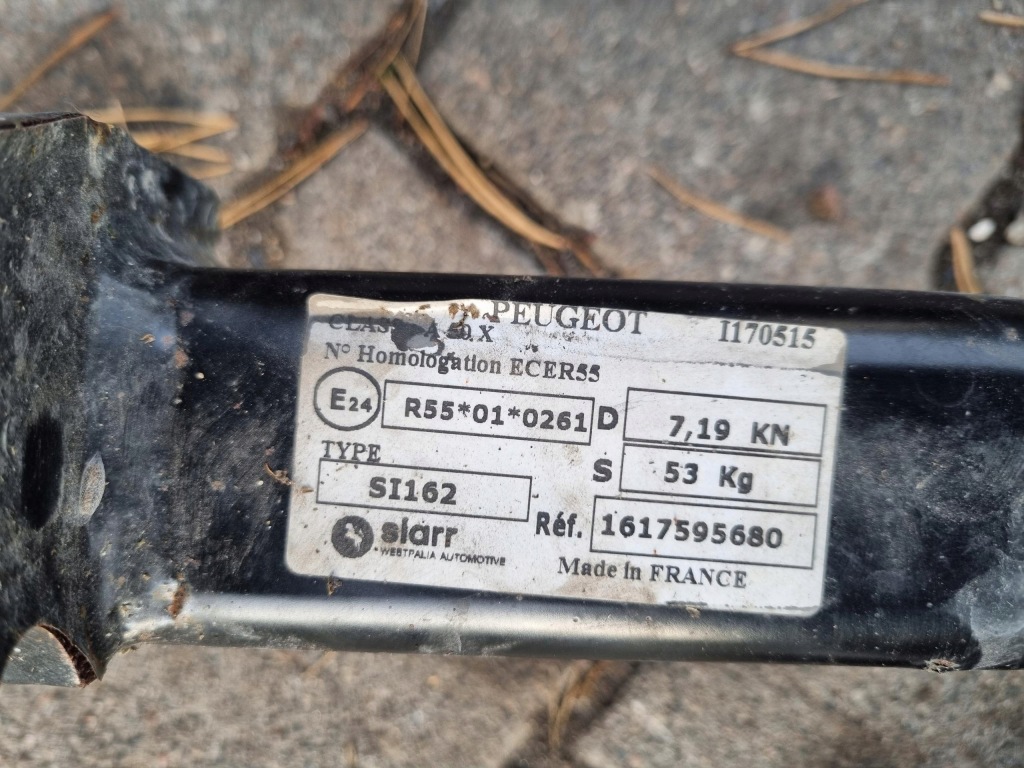 Фаркоп  буксировочный citroen c3 3 1617595680 ita Недорого