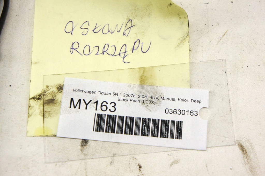 фото №6, My163 vw tiguan 5n 2.0d защита распределительного вала комплект