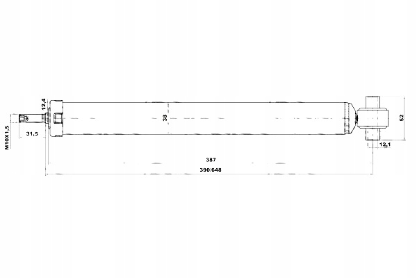фото №3, Амортизатор задній alfa romeo mito 2008-2011 febest