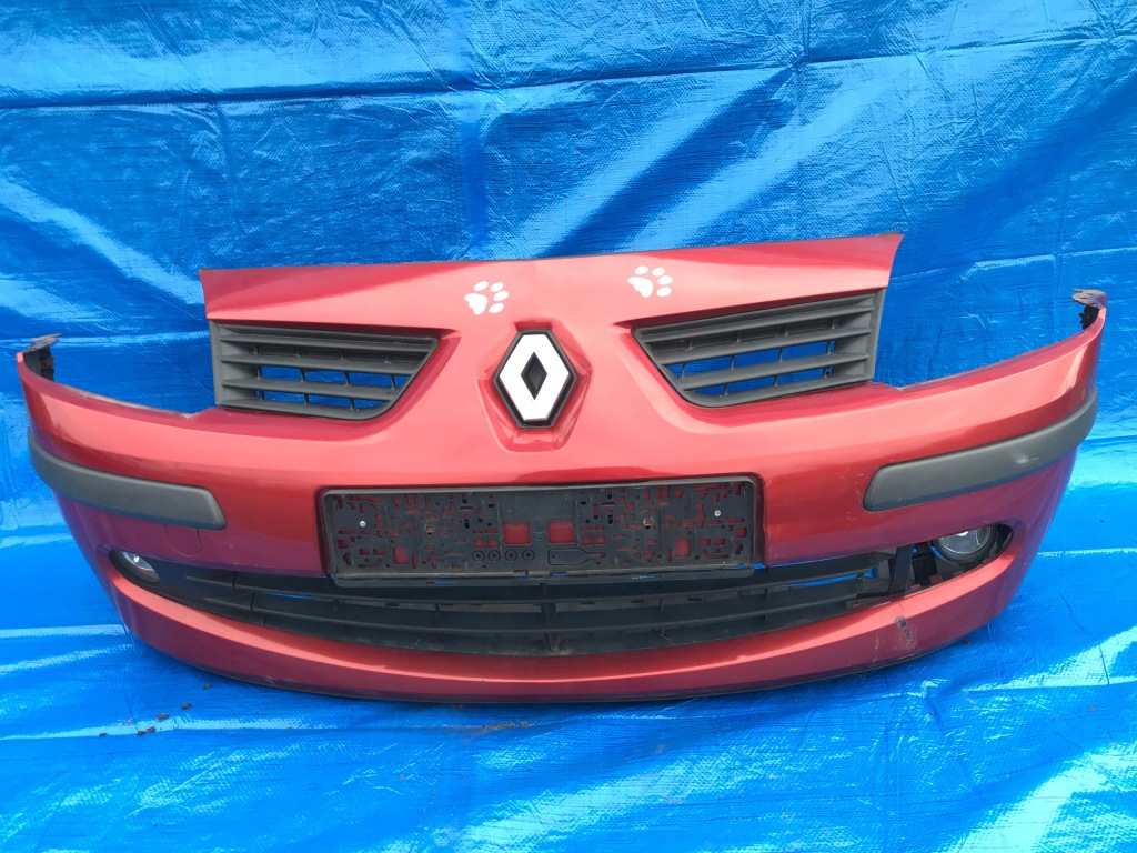 фото №1, Renault modus i 02-06r przed lift бампер перед передний teb76