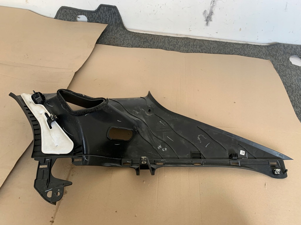 фото №10, Ford mustang mach-e 2021r захист обшивка стійка c лівий задня оригінал