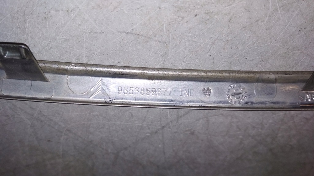 фото №7, Молдинг хром бампера перед citroen c4 i права