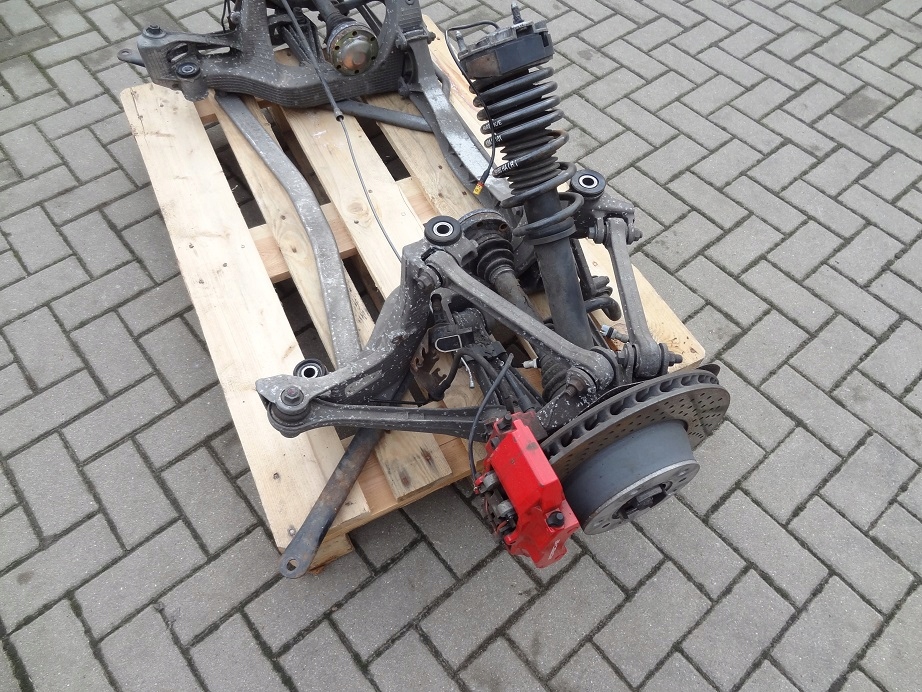 Купити Повний підвіска задній поворотний кулак підрамник амортизатор привідний вал 911 997