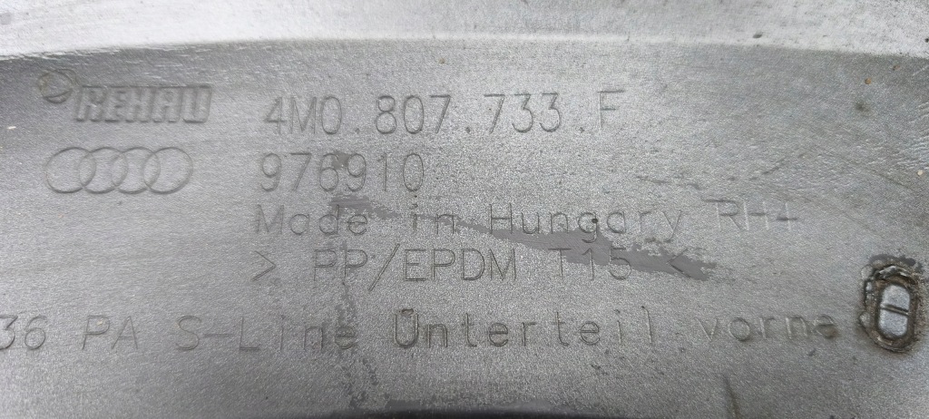 Бампер передний перед audi q7 ii lift s-line 4m0807733f 2019- Киев