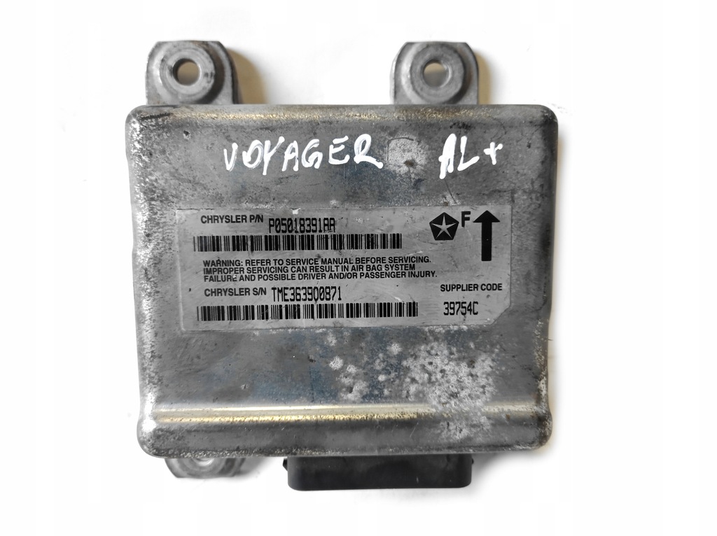 фото №1, Модуль датчик подушка безпеки chrysler voyager p05018391aa