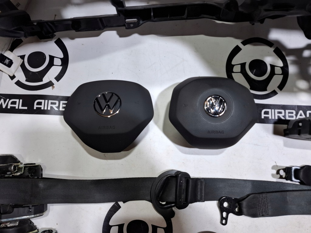 фото №5, Volkswagen vw tiguan 2 ii lift приборная панель консоль подушка безопасности подушки безопасности ремни ремонт