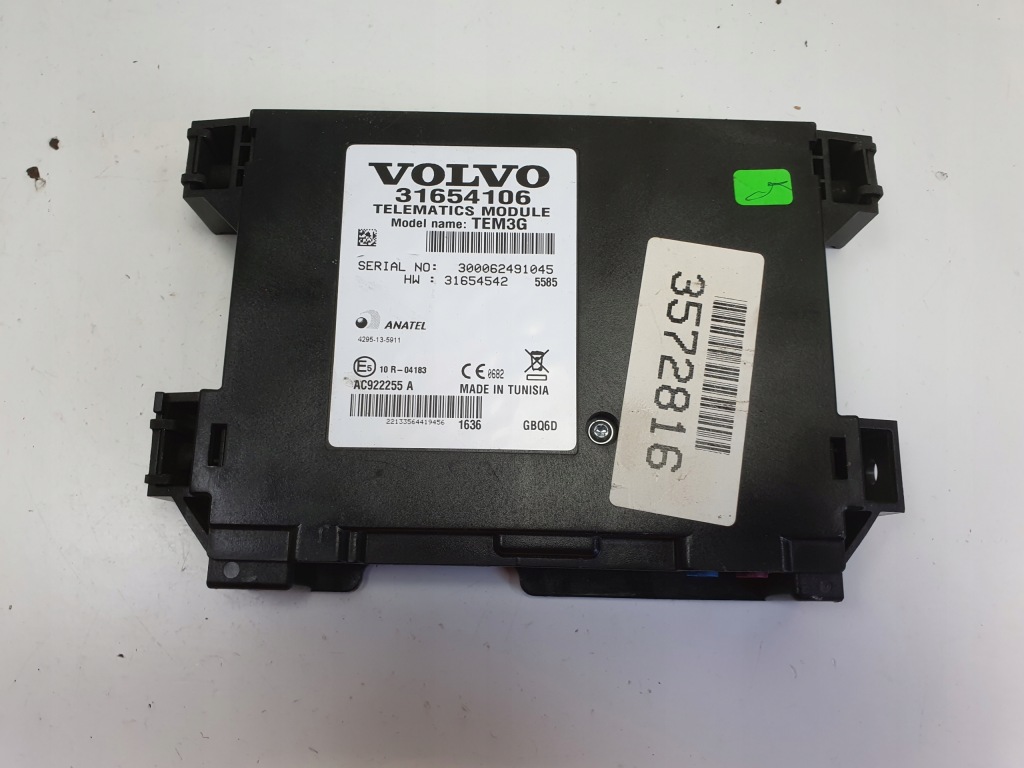 фото №1, Volvo v40 ii модуль телефону блок керування 31654106