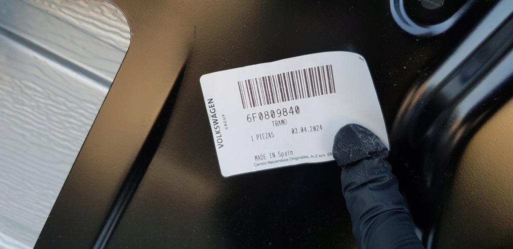 фото №11, Seat ibiza v arona обшивка блок двигуна рама поріг правий перед 6f0809840