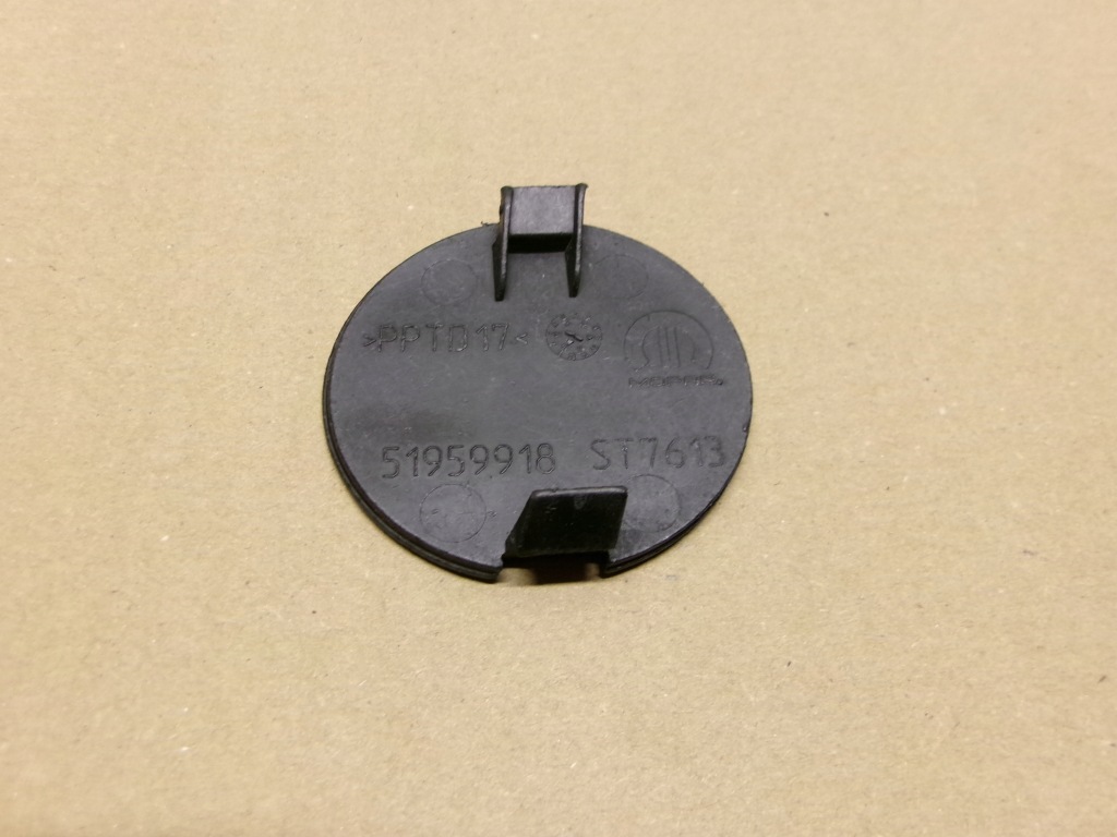 фото №2, Заглушка фаркоп бампера перед jeep renegade 14-18