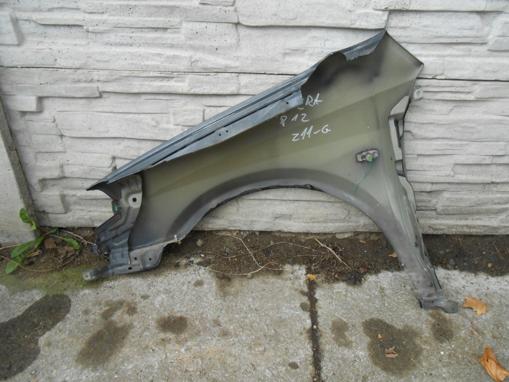 фото №8, Nissan primera p12 крыло правый перед код лакокрасочного покрытия z11-g