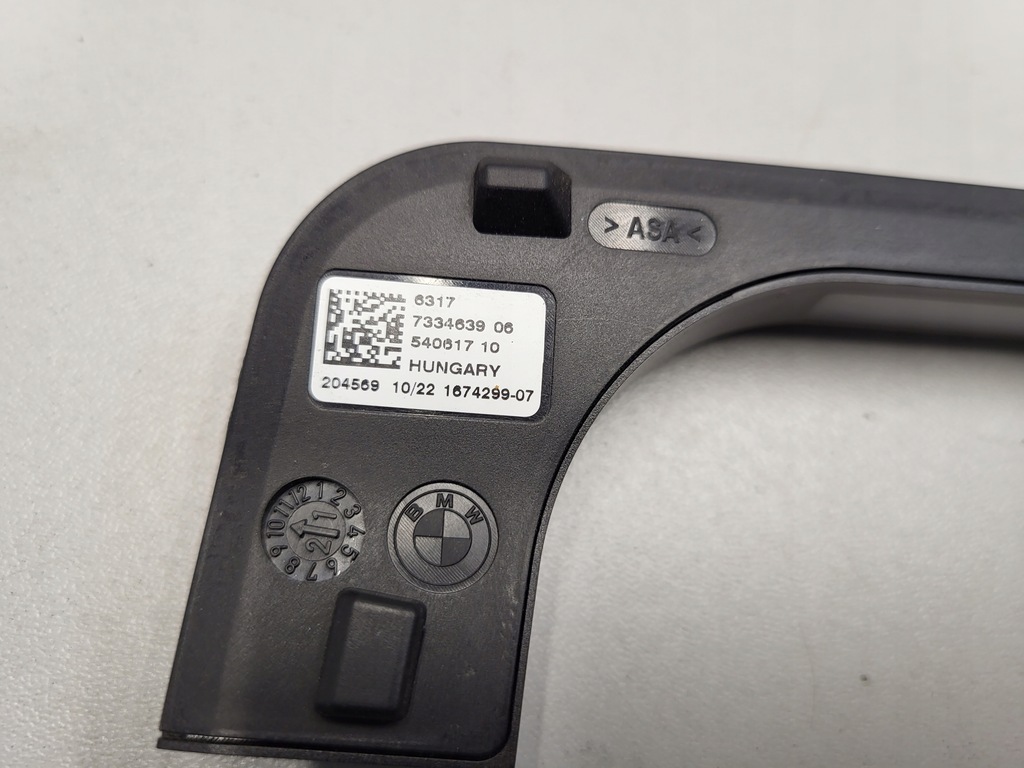 фото №5, Bmw i3 i01 nowa рамка заряджання підсвітка роз'єм заряджання оригінальний номер