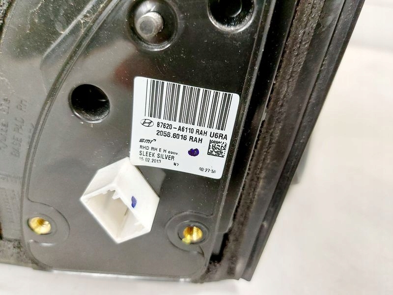 фото №7, Hyundai i30 ii hb дзеркало зовнішнє праве rah uk