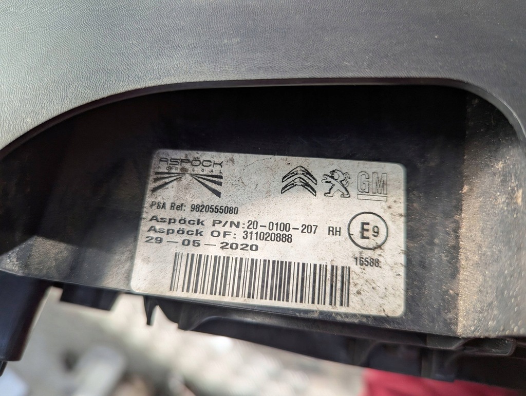 фото №13, Opel combo e iv 2018-2025 лампа задня задня права