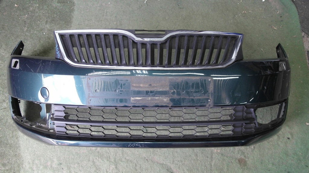 фото №1, Skoda rapid idealny бампер передний