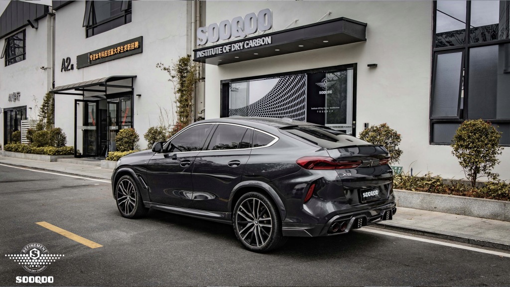 фото №15, Карбоновий спойлер спойлер кришки bmw x6 g06 m style