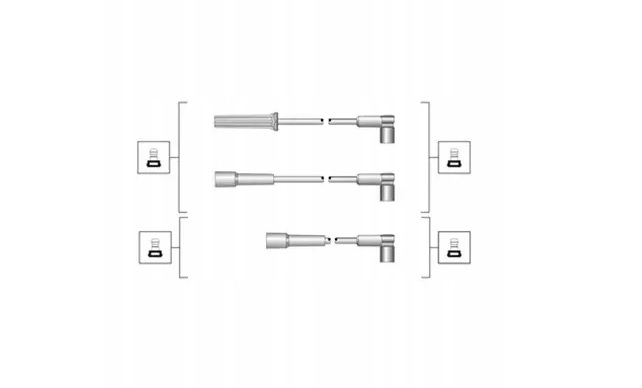 фото №1, Mm msq0021 шланг зажигание daewoo nexia 1.5 8v so