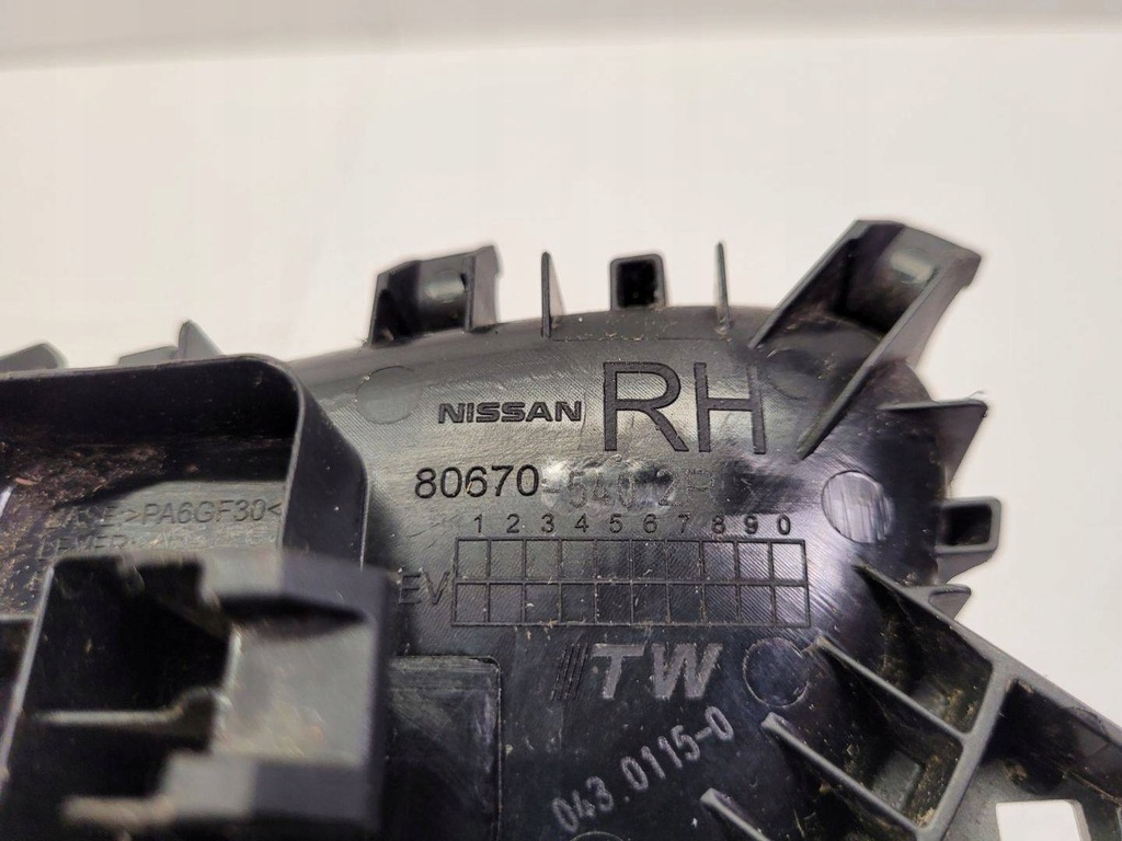 фото №6, Ручка внутрішня перед права сторона renault kadjar 2018 80670-5402r