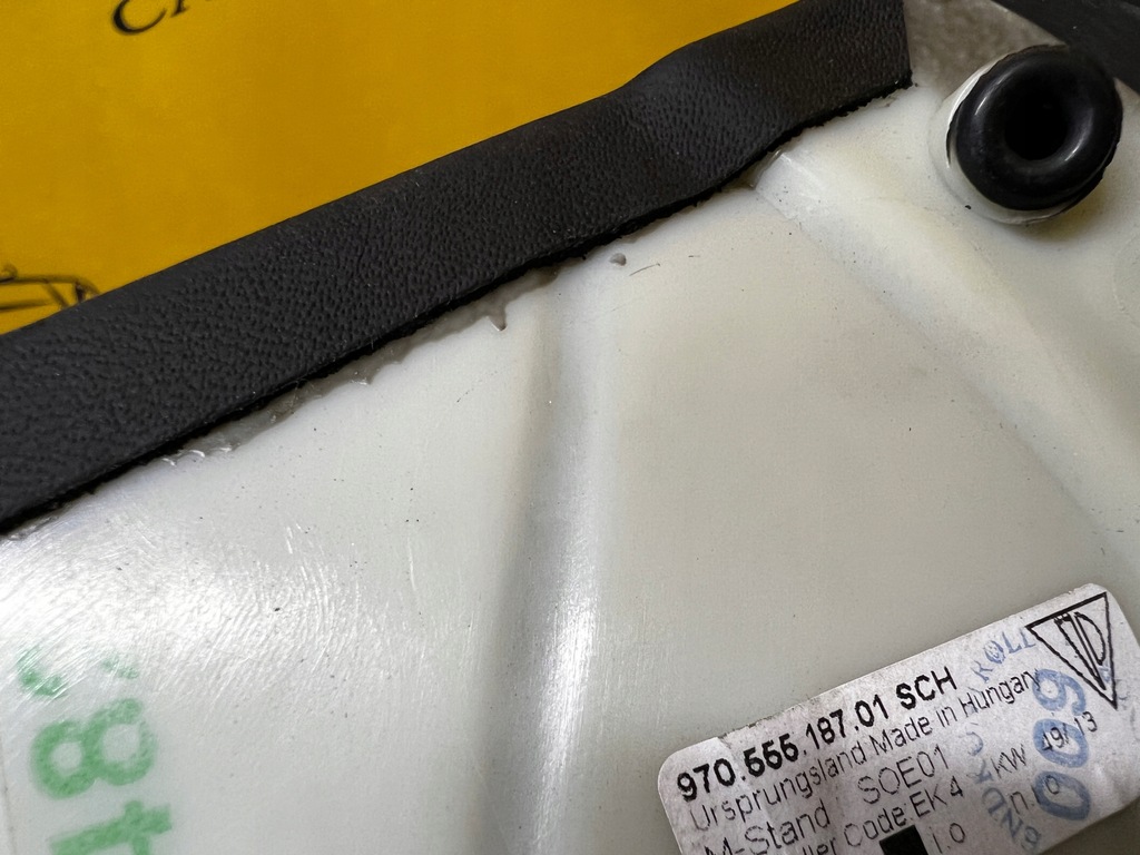 фото №6, Захист обшивка стійка задня c ліва ліва шкіра porsche panamera 970 i lift