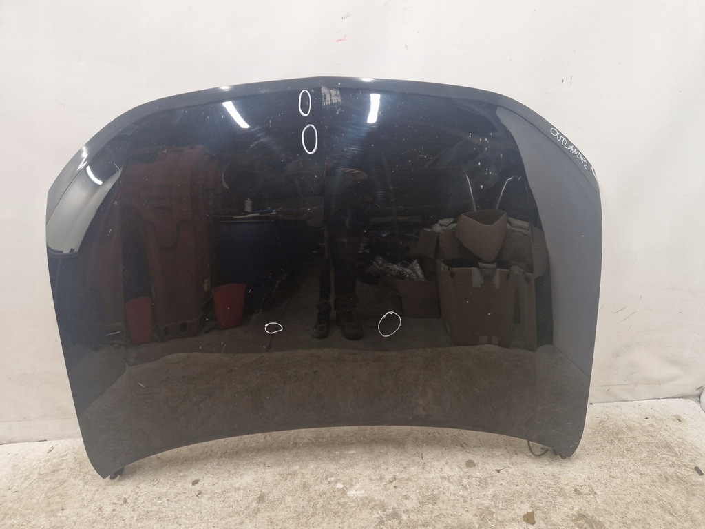 фото №1, Капот передняя перед mitsubishi outlander 3 iii комплектная петли 15-