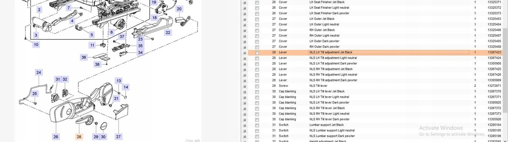 фото №6, Saab 9-5 2011 панелі керування, перемикачі