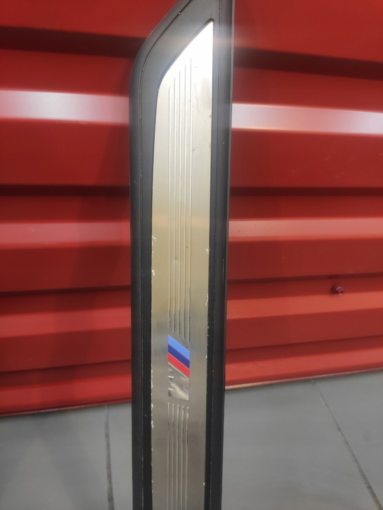 фото №10, Bmw 7 f01 f02 mpakiet накладки пороговые декоративные дверь пороги kpl оригинал bmw