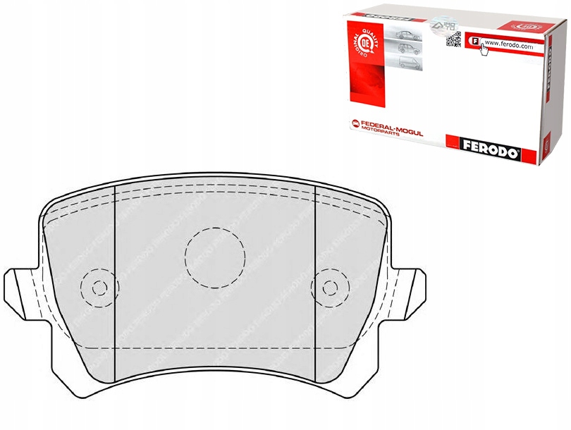 фото №1, Ferodo гальмівні колодки гальмівні dodge journey fiat freemon