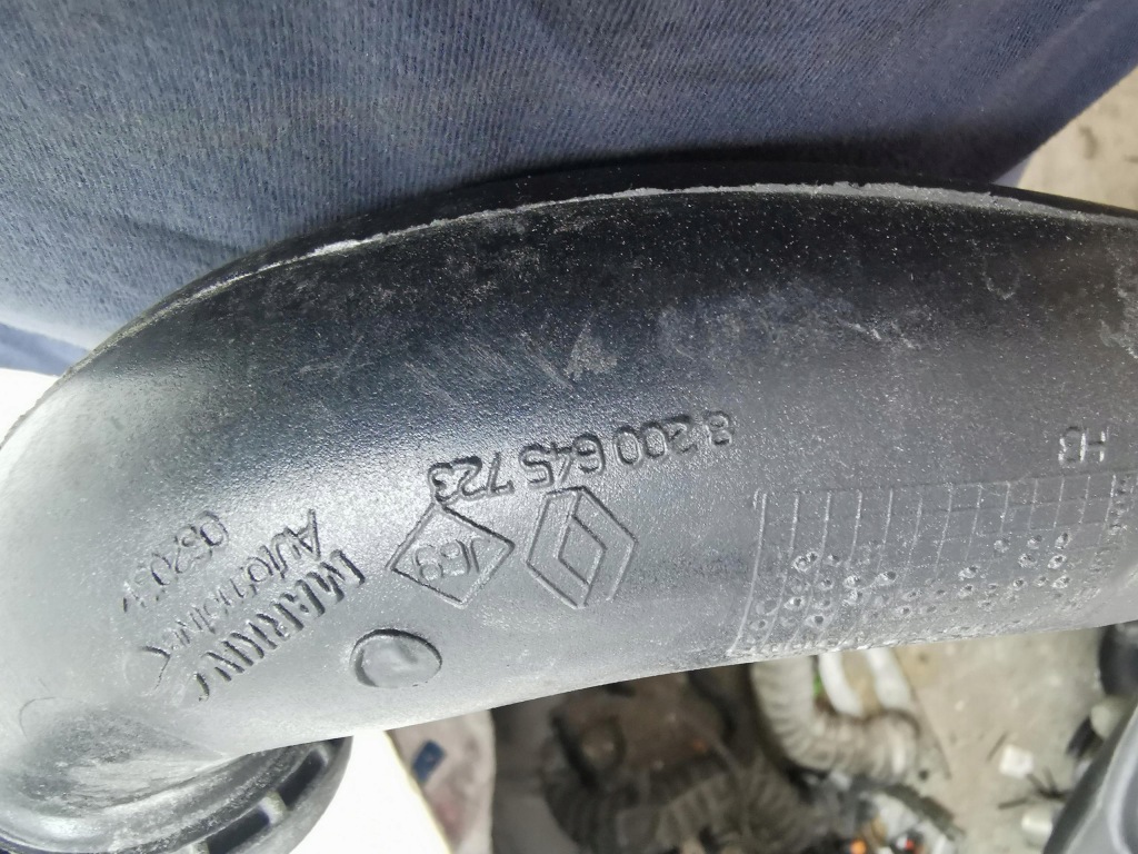 фото №4, Труба шланг воздуха renault laguna iii 1.5 dci